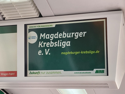 Magdeburger Krebsliga ist fortan Fahrgast der MVB