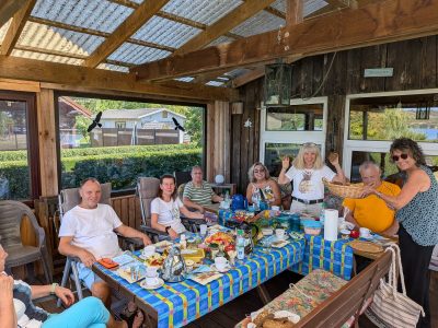Gesundes Frühstück für die Selbsthilfegruppe „Betroffene mit und nach Krebs“ am 13.8.2026 am Süßen See in Aseleben
